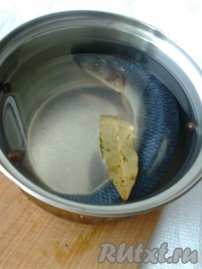 Посуда может быть стеклянной или эмалированной, но не алюминиевая (чтобы не вступать ни в какие химические реакции с продуктом). Тузлук должен полностью покрывать рыбу. 
