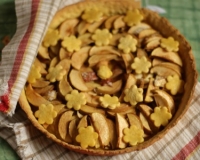 Яблочный пирог с хрустящим тестом